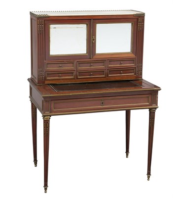 Lot 528 - Louis XVI Style Gilt-Metal-Mounted Mahogany...