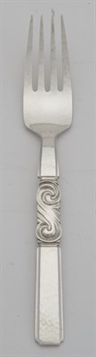 Lot 333 - Georg Jensen Sterling Silver Scroll Pattern...