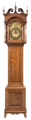 Lot 413 - Chippendale Walnut Tall Case Clock Adam Brant,...