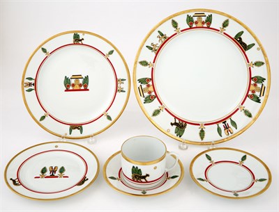 Lot 490 - Cartier Porcelain La Maison de Louis Cartier...