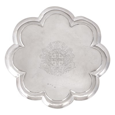 Lot 267 - George I Britannia Standard Silver Salver...