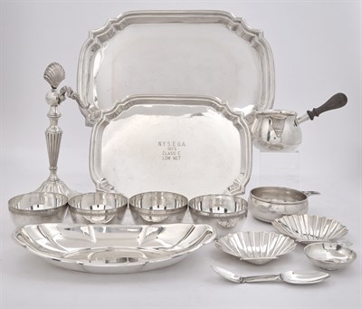 Lot 298 - Miscellaneous Group of Silver Table Articles...