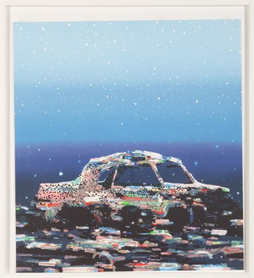 Lot 4 - Tomory Dodge (b. 1974) CAR Color screenprint,...