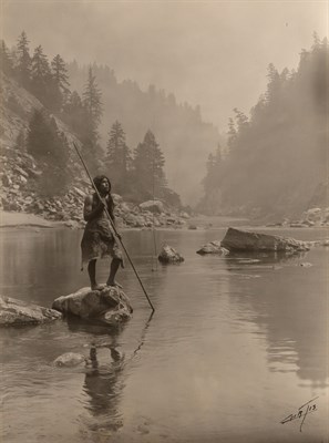 Lot 52 - CURTIS, EDWARD SHERRIFF (1868-1952) A smoky...