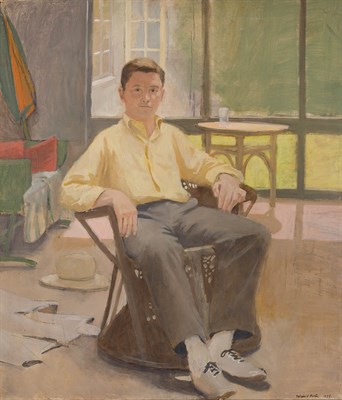 Lot 94 - Fairfield Porter American, 1907-1975 Portrait...