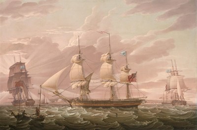 Lot 80 - Robert Salmon English/American, 1775- circa...