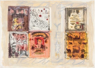 Lot 203 - Larry Rivers (1923-2002) 15 YEARS Color...