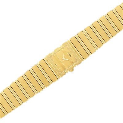 Lot 290 - Gold 'Polo' Wristwatch, Piaget