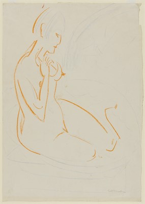 Lot 1052 - Ernst Ludwig Kirchner German, 1880-1938...