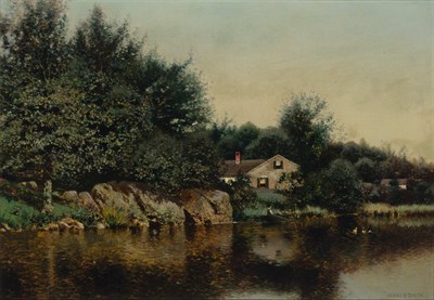 Lot 1025 - Henry Pember Smith American, 1854-1907 House...
