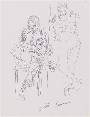 Lot 71 - John Buscema American, 1927-2002 Two Figures,...