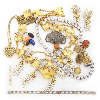 Lot 1672 - Group of Costume Jewelry