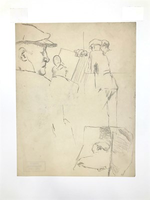 Lot 286 - Edmund Quincy American, 1903-1997 Man Reading...