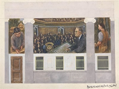 Lot 300 - Bernarda Bryson Shahn American, 1903-2003...