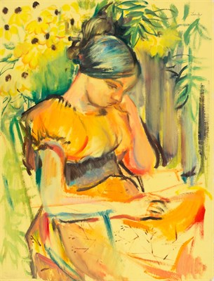 Lot 245 - Louise Leech American, 1926-2011 Portrait of...