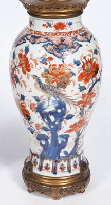 Lot 432 - Pair of Japanese Gilt-Metal Mounted Imari...