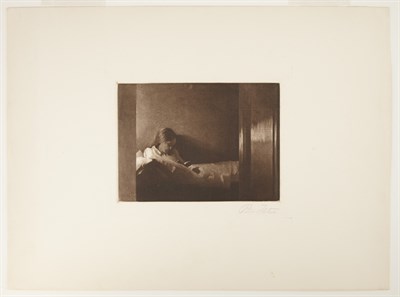 Lot 442 - Peter Ilsted (1861-1933) THE LITTLE...