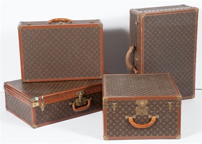 Lot 513 - Group of Four Louis Vuitton Hard Side...
