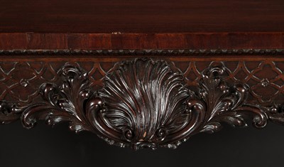 Lot 235 - George III Mahogany Side Table The rectangular...