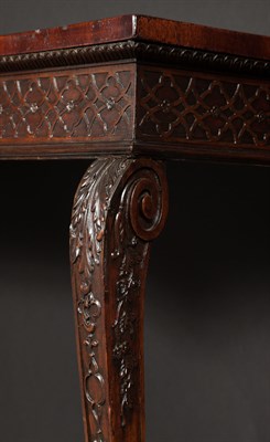Lot 235 - George III Mahogany Side Table The rectangular...