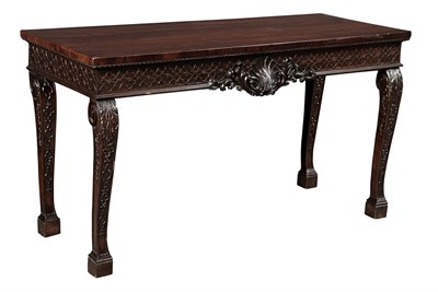 Lot 235 - George III Mahogany Side Table The rectangular...