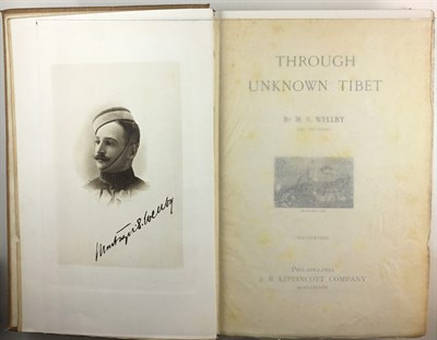 Lot 255 - WELLBY, M. S. Through Unknown Tibet....
