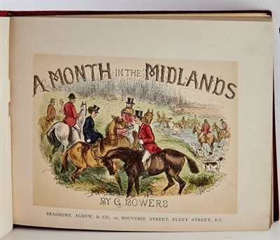 Lot 32 - BOWERS, G[EORGINA] A Month in the Midlands....