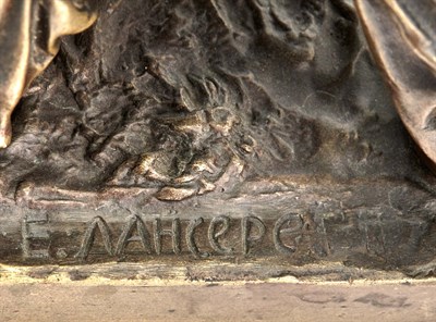 Lot 137 - Russian Bronze Model of Circassian Ambush Cast...