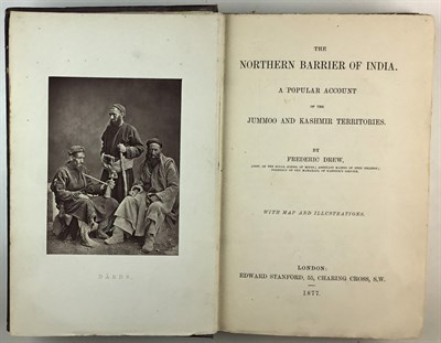 Lot 72 - DREW, FREDERIC The Northern Barrier of India....