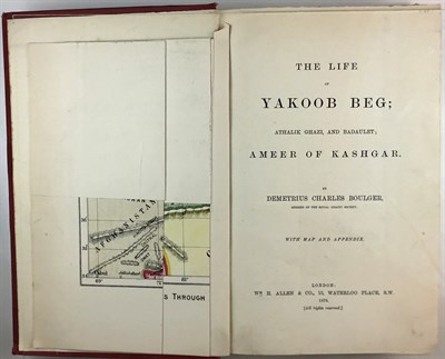 Lot 31 - BOULGER, DEMETRIUS CHARLES The Life of Yakoob...