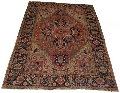 Lot 402 - Heriz Carpet Northwest Persia, circa 1925 The...