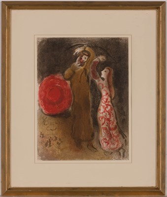 Lot 115 - Marc Chagall (1887-1985) RENCONTRE DE RUTH ET...