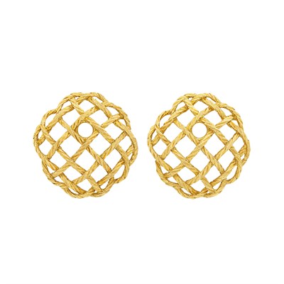 Lot 143 - Pair of Gold Earrings, Buccellati