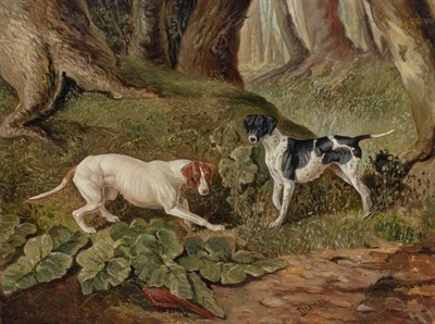 Lot 36 - Attributed to Joseph Dunn Two Setters Closing...