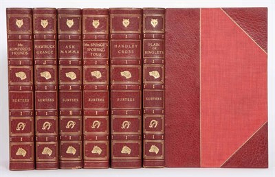 Lot 270 - [BINDINGS] Miscellaneous group of leather...