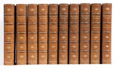 Lot 266 - [BINDINGS] SCOTT, WALTER, Sir. Waverly Novels....
