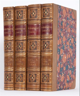 Lot 271 - [BINDINGS] The Archaeological Journal. London:...