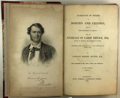 Lot 34 - BROOKE, JAMES - MUNDY, RODNEY, ed. Narrative...