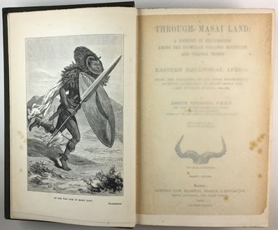 Lot 237 - THOMSON, JOSEPH Through Masai Land: a journey...