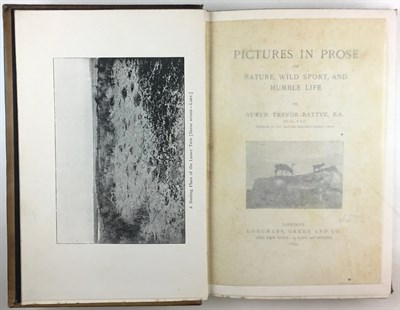 Lot 240 - TREVOR-BATTYE, AUBYN Pictures in Prose of...