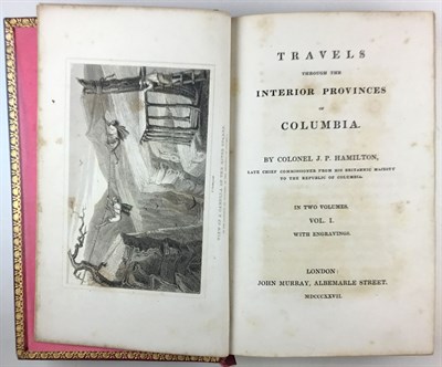 Lot 105 - HAMILTON, J. P. Travels through the Interior...