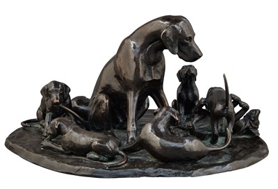 Lot 65 - Georgina Tomkins 20th Century Litter of Pups...