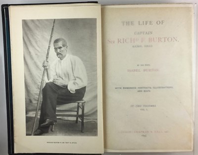 Lot 41 - BURTON, ISABEL The Life of Captain Sir Richard...
