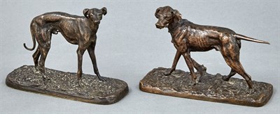 Lot 16 - Pierre-Jules Mene French, 1810-1879 Greyhound...