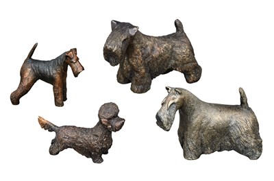 Lot 53 - Denis Springer American, 20th century Terriers:...