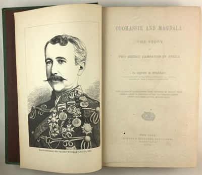 Lot 216 - STANLEY, HENRY M. Coomassie and Magdala: The...