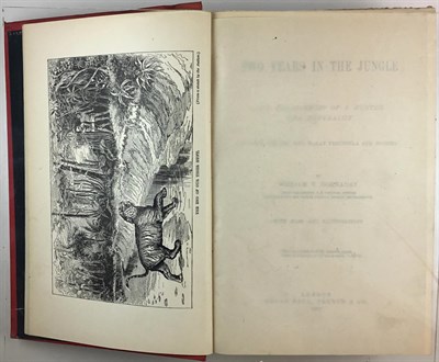 Lot 122 - HORNADAY, WILLIAM T. Two Years in the Jungle....