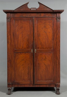 Lot 279 - Classical Mahogany Brass-Mounted Armoire New...