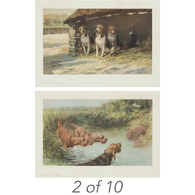 Lot 13 - After Maud Earl (1864-1943) THE SPORTSMAN'S...