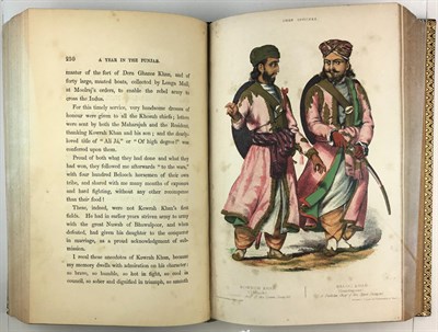 Lot 75 - EDWARDES, HERBERT B. A Year on the Punjab...